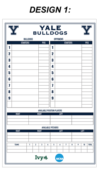 Custom Dugout Charts