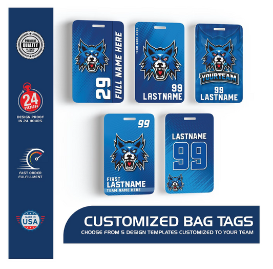 Custom Team Bag Tags